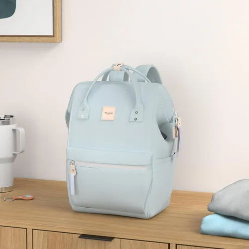 Miniatura 2 de Himawari - Mochila para portátil de viaje con puerto de carga USB, bolsa grande para doctor, mochila universitaria para mujeres y hombres, Estándar