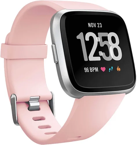 Miniatura 9 de Wepro Correa compatible con correas Fitbit Versa 2 para mujeres y hombres, correa suave compatible con bandas Fitbit Versa, correa deportiva Beige
