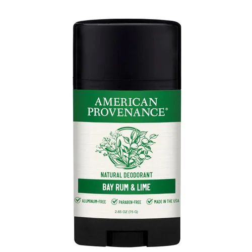 American Provenance Desodorante natural para hombres y mujeres, desodorante sin aluminio que dura todo el día, fabricado en los Estados Unidos con