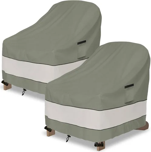 Miniatura 25 de Fundas para Sofá de Exterior, Funda para Sofá de Exterior de 58 Pulgadas, Funda Impermeable para Muebles de Patio, Fundas para Muebles para Asientos