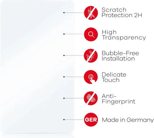 Miniatura 5 de upscreen Protector de pantalla de protección contra arañazos puede usarse con Huawei Band 7 - HD transparente, antihuellas