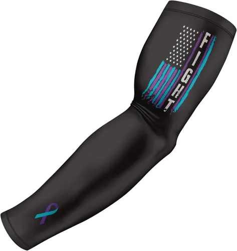Miniatura 26 de B-Driven Sports Sleeve Pro-Fit - Manga de compresión para hombres y mujeres - Manga de brazo de baloncesto y voleibol - Individual Galaxia
