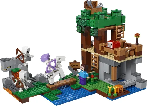 Miniatura 6 de LEGO 21146 Minecraft El ataque de esqueleto - Kit de construcción (457 piezas)
