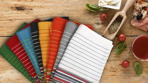 Miniatura 424 de Urban Villa Toallas de cocina 100% algodón para cocina (juego de 6) 20"x30" toallas de cocina altamente absorbentes, juego de ropa de cocina