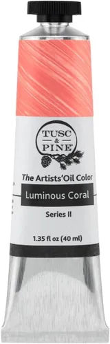 Miniatura 259 de Tusc & Pine Pintura al óleo Artist – Alizarin Crimson, 1.4 fl oz, sin amarilleo, consistencia rica y cremosa, carga máxima de pigmento, pinturas al
