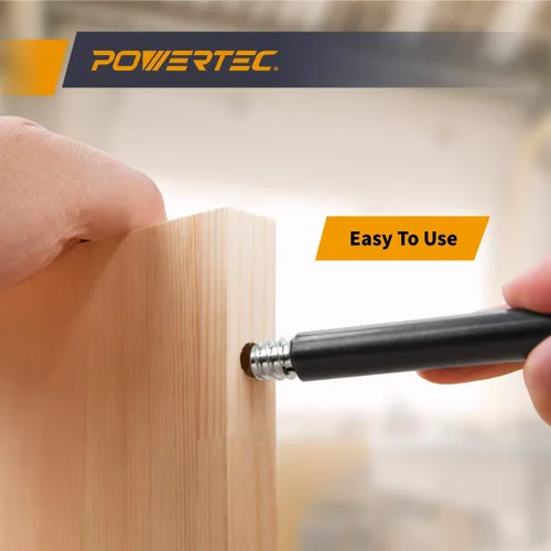 Miniatura 3 de POWERTEC 71380 T-Wrench Herramienta de instalación de inserción roscada 3/8 16 con mango en forma de T