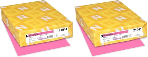Miniatura 6 de Neenah Paper 21911 Astrobrights Cartulina de colores, 8.5 pulgadas x 11 pulgadas, 65 lb/176 GSM, azul despejado, 250 hojas