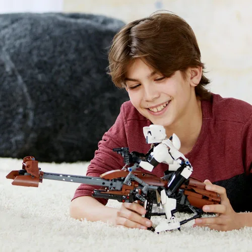 Miniatura 4 de Juego de construcción Star Wars Scout Trooper & Speeder Bike de Lego (75532)
