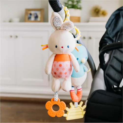 Miniatura 5 de Animales de peluche GUND tinkle crinkle, conejo para bebé, 13 pulg.
