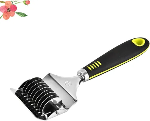 Miniatura 5 de Housoutil Máquina de prensa de fideos manuales de acero inoxidable Máquina de prensa de rodillos de masa Gadget de cocina