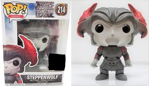 Funko Pop! Movies: DC Justice League – Steppenwolf Legion of Collectors - Figura de vinilo exclusiva #214 (con funda protectora de caja pop)