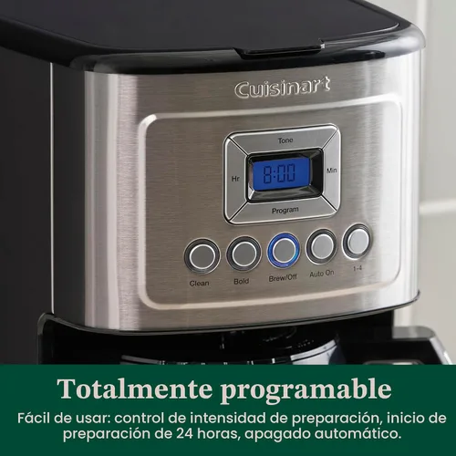 Miniatura 5 de Cuisinart - Cafetera programable de 12 tazas con jarra térmica DCC-3400P1, acero inoxidable
