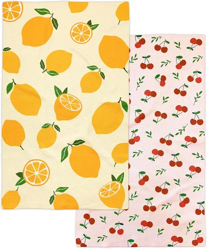 Miniatura 18 de Eulnars - Paños de cocina suecos, 8 unidades, toallas de papel reutilizables con clips, toallas de cocina suecas sin rayar, paños de esponja