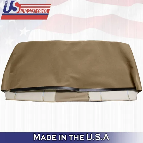 Miniatura 3 de U.S.AutoSeatCover 1999 para Ford F250 F350 F450 F550 Lariat - Funda de asiento de cuero para asiento trasero, color marrón