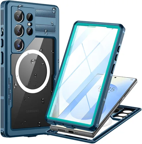 Miniatura 9 de Lanhiem - Funda para Samsung Galaxy S21, Funda Impermeable y a Prueba de Polvo IP68 con Protector de Pantalla Integrado, Funda Protectora