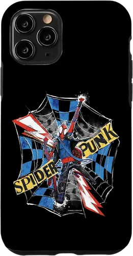Miniatura 29 de Marvel Spider-Man: Across The Spider-Verse - Carcasa para iPhone 17, diseño de Spider-Punk