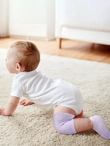 Miniatura 5 de Juego de 10 pares de rodilleras antideslizantes para bebés y calcetines antideslizantes para bebés, unisex para niños pequeños, calcetines