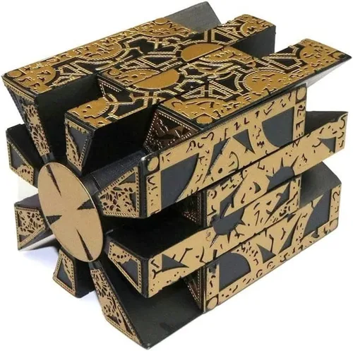 Miniatura 4 de SUIZU Caja de rompecabezas Hellraiser Desmontable, Caja de Bloqueo con Deformación Funcional con Base