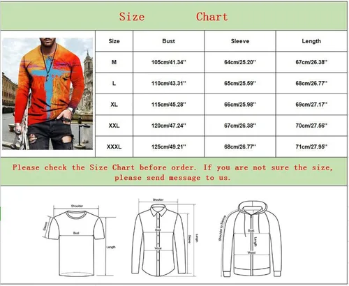 Miniatura 5 de Camisetas de manga larga para hombre camisetas gráficas para hombre estilo vintage ajustadas informales deportivas para entrenamiento atléticas