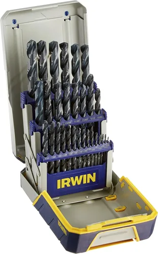 Miniatura 2 de IRWIN Tools 1881322 Impact Performance Series Broca de óxido negro de punta dividida de 135 grados, 10