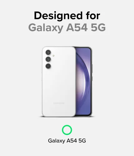 Miniatura 2 de Ringke Fusion [Muestra la belleza natural] Compatible con Samsung Galaxy A54, funda transparente 5G para mujeres, hombres, parachoques transparente