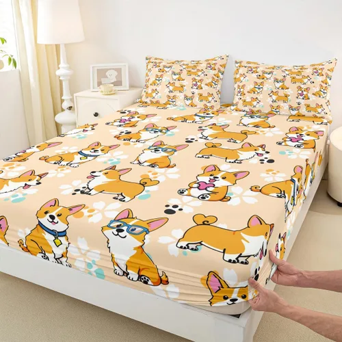 Miniatura 18 de Juego de sábanas bajeras para juegos tamaño individual, juego de ropa de cama con grafiti Lightning Strike para niños, adolescentes, decoración