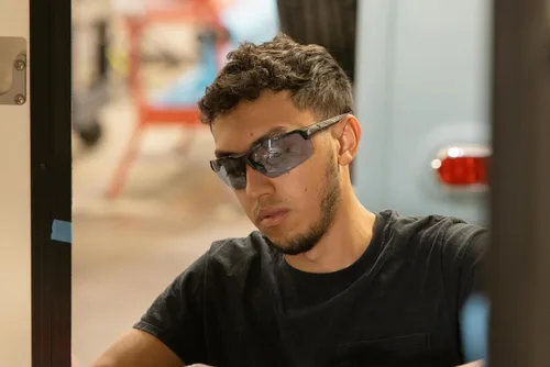 Miniatura 8 de EDGE Gafas de seguridad Tacana Antivaho azul claro
