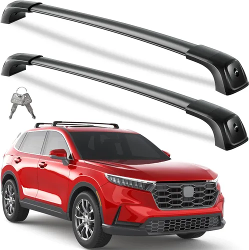 Miniatura 13 de Barras transversales para techo Wonderdriver 260lbs Compatibles con Honda CR-V CRV y CRV Sport Hybrid 2023 2024 2025 2026, portaequipajes