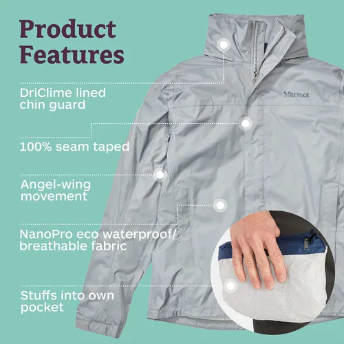 Miniatura 4 de Marmot Big & Tall PreCip Chaqueta ecológica