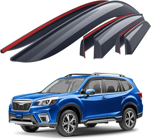 Miniatura 13 de Goodyear Deflectores de ventana inastillables para Honda Civic 2022-2026 Sedán, protectores de lluvia con cinta, viseras de ventana, visera