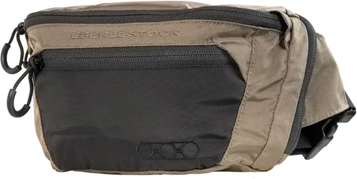 Eberlestock Bando Bag - Tactical Men's Fanny Pack w/Adjustable Waist Belt, Zippered Pockets, Compact Lightweight Belt Bag verde/negro