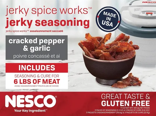 Miniatura 4 de Nesco BJT-6, Jerky Spice Works, sabor Teriyaki, rojo, 6 libras (paquete de 1)