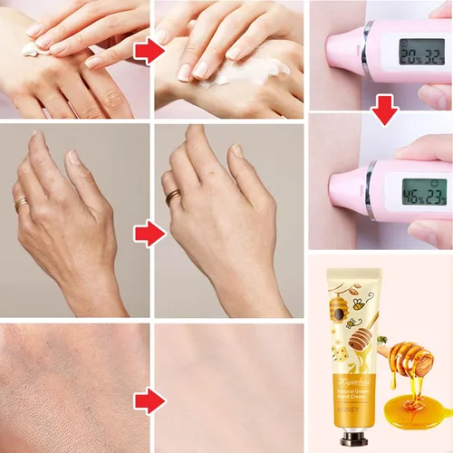 Miniatura 4 de Paquete de 5 cremas de manos con fragancia de frutas naturales para manos secas, crema hidratante para el cuidado de las manos, loción de manos