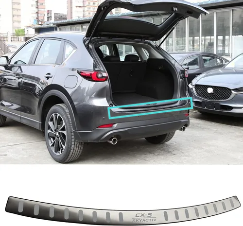 Miniatura 2 de Protector de parachoques trasero de acero inoxidable para Mazda CX5 CX-5 2017-2021 2022 2023, accesorios para piezas de automóvil, cubierta