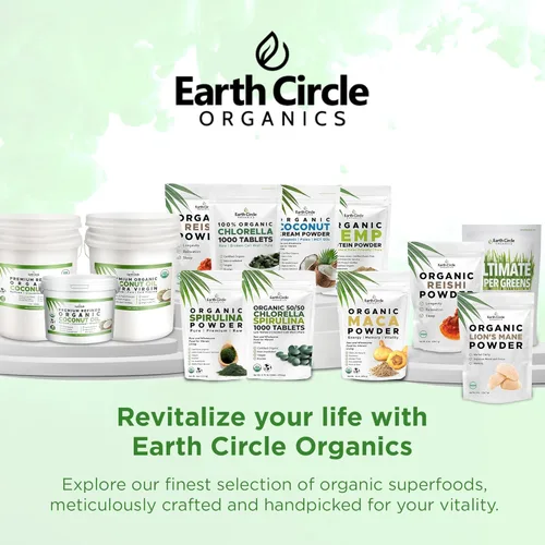 Miniatura 6 de Earth Circle Organics Sábanas de algas nori orgánicas, crudas, sin calentar y sin tostar, certificadas grado A, veganas, paleo y cetogénicas