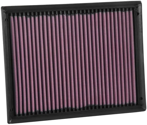 Miniatura 4 de K&N Filtro de aire de motor original de alto flujo de por vida: Aumento de potencia: Premium, Lavable: Compatible con Ford/Volkswagen 2015-2024