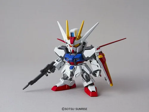 Miniatura 2 de Bandai Hobby SD EX-Standard Aile Strike Gundam Figura de acción