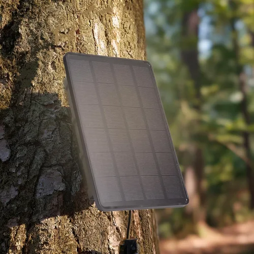 Miniatura 8 de Panel solar de cámara de rastro de 5 V/12 V, batería de panel solar de 4 W con batería de iones de litio de 8000 mAh, clasificación impermeable