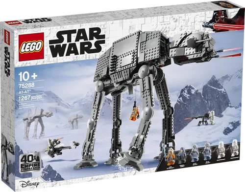Miniatura 4 de LEGO Star Wars at-at Walker 75288 Juguete de construcción, juego de figuras coleccionables para el 40 aniversario, decoración de habitación, idea