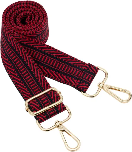 Miniatura 525 de ZOOEASS - Correa de repuesto para cartera, para colgar en el hombro o para cruzar, ancha y ajustable, de lona
