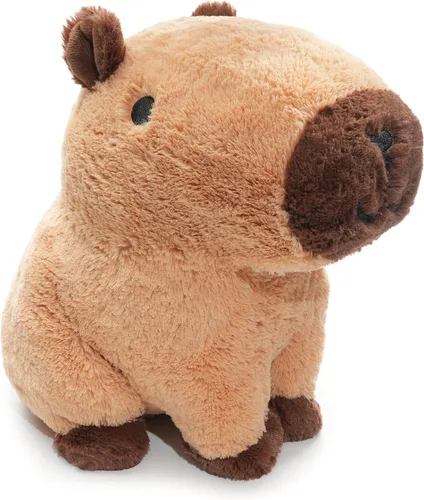 WEIGEDU Peluche Capybara de peluche, juguete Kawaii suave de 12.2 pulgadas para niños y adultos, almohada de felpa de animal lindo, amigo abrazable