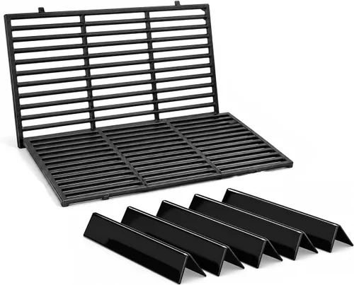 Miniatura 14 de Piezas de parrilla de acero inoxidable 7637 para Weber Spirit E210, rejillas de cocción de 17.5 pulgadas para Weber Spirit E210, E220, S210, S220