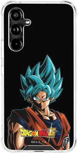 Miniatura 6 de Skinit Funda transparente compatible con Galaxy A54 5G – Diseño oficial de Dragon Ball Super Goku Vegeta Super Ball Azul - DBZSPR02