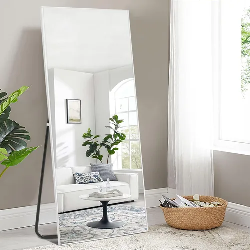 Miniatura 44 de MIRUO - Espejo de pared para colgar sobre la puerta, marco de poliestireno para baño, dormitorio, sala de estar, dormitorio y más