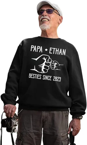 Miniatura 2 de Camisa personalizada para abuelo, papá, nietos con nombre, regalos personalizados para papá y papá, regalos para el día del padre, abuelo.