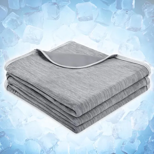 Miniatura 13 de PAVILIA - Manta refrescante para durmientes acalorados, manta refrescante Arc-Chill, manta ligera de verano frío para sudores nocturnos y sofocos