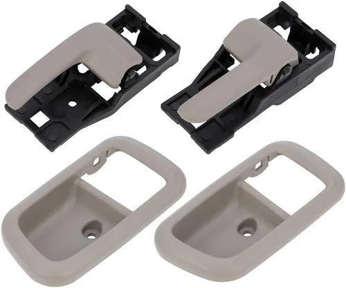 Miniatura 8 de OCPTY Manijas interiores y traseras del conductor izquierdo del pasajero del lado derecho de repuesto para Toyota Tundra 2000-2006 para Toyota