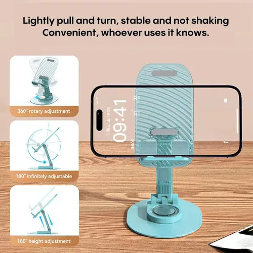 Miniatura 3 de Soporte plegable para teléfono de escritorio, soporte para teléfono en el escritorio compatible con iPhone 15, 14, 13 Pro Max Mini, adecuado