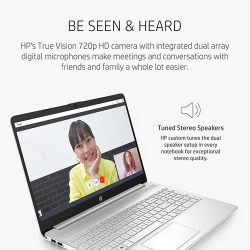 Miniatura 5 de HP Pavilion - Laptop antirreflejos con pantalla táctil HD de 15.6", 16 GB de RAM, almacenamiento SSD de 256 GB, procesador Intel Core de hasta 4.1