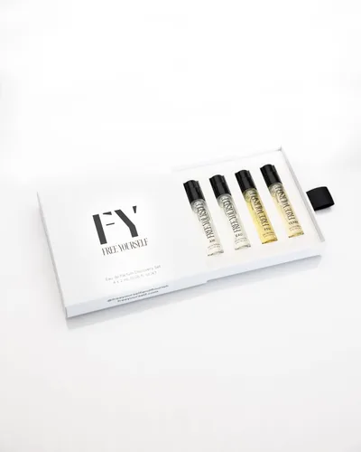 Miniatura 3 de Free Yourself Set Eau De Parfum Discovery Unisex 4 frascos de 0.1 fl oz, colección The Elements